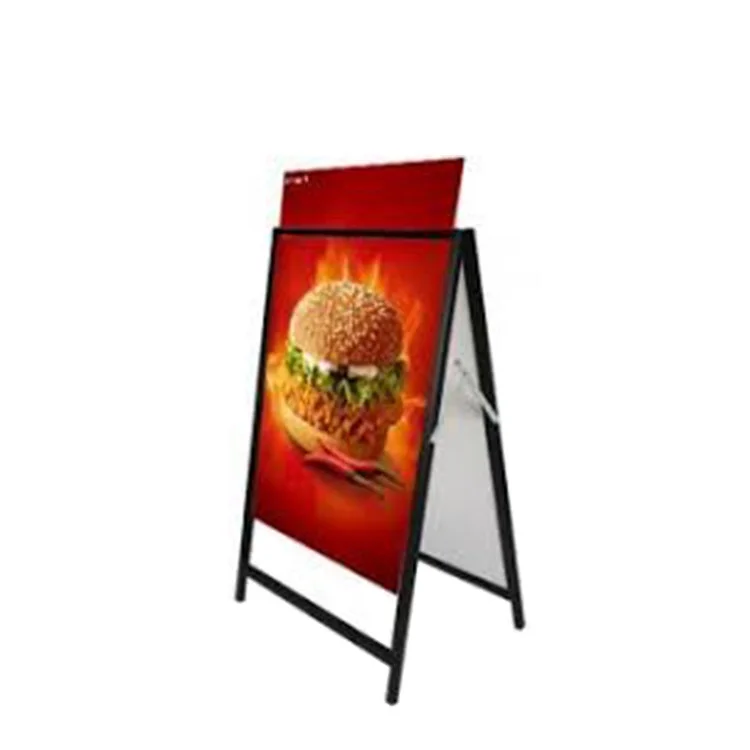 Portable Business Promotion Double-Sided A Frame Poster Display Stand