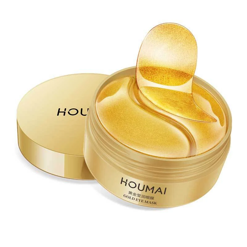 

24K Gold Hyaluronic Acid Eye Circles Collagen Eye Patches Eye Mask Remove Dark for Face Skin Care Moisturize Around Eyes