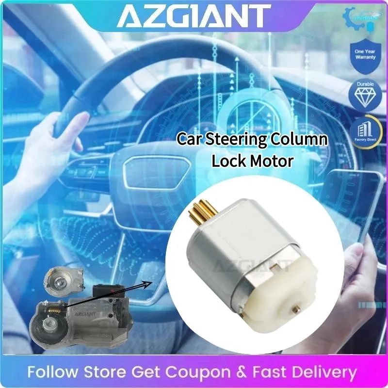 Motor de Bloqueo de Columna de Dirección AZGIANT FC-380, Bajo Ruido, Alta Velocidad, Accesorios Interiores para Automóviles Renault Scenic MK2 MK3 2009-2016