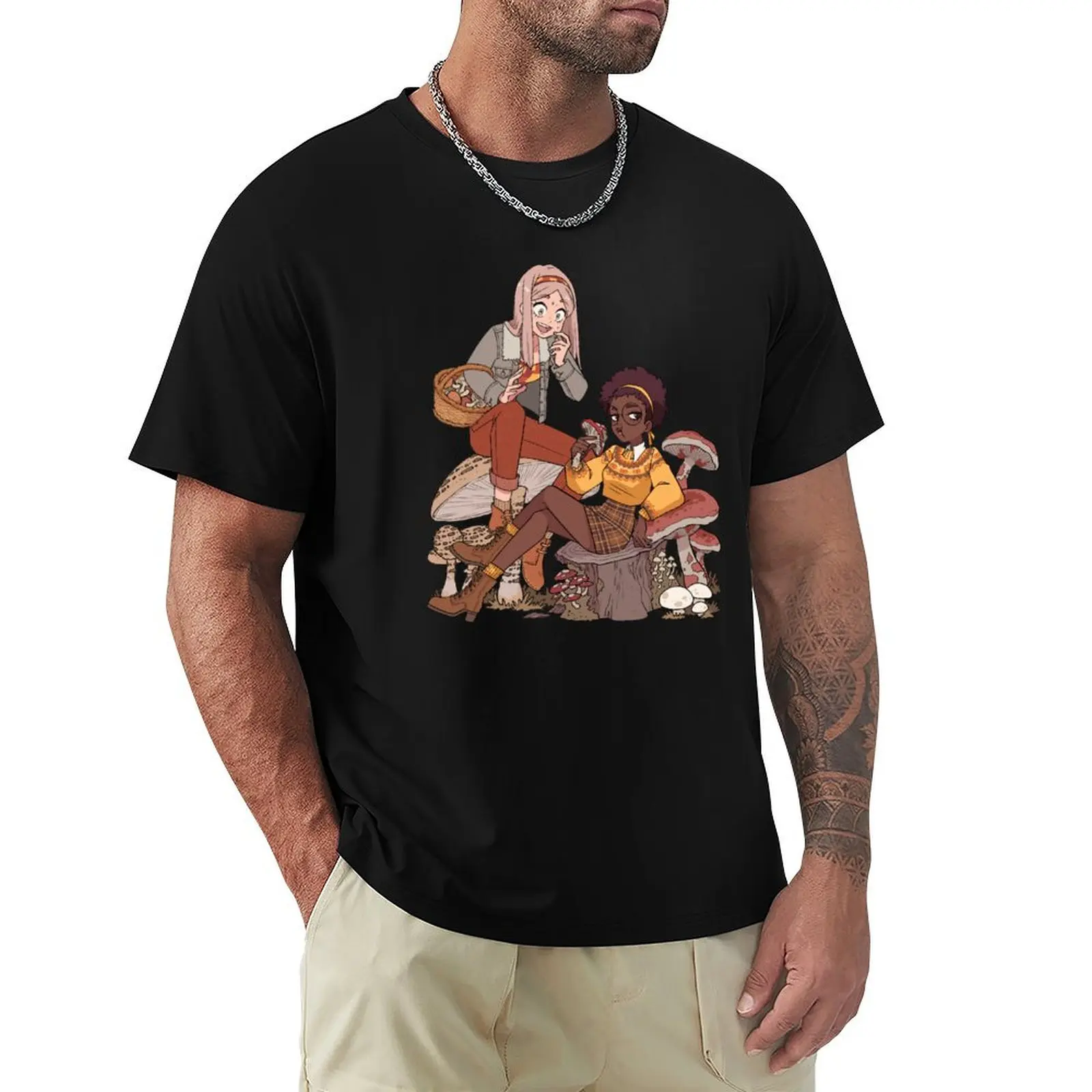 

Mushrooms T-Shirt anime tshirt luxury t-shirt tops designer t shirt men