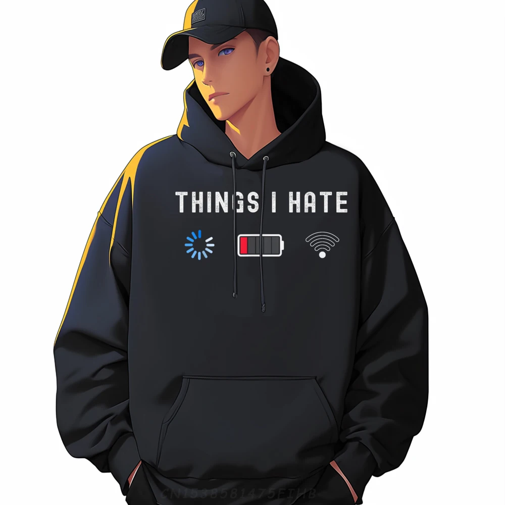 

Things I Hate Programmer Gamer Computer Nerd Funny Idea Streetwear Men Classic And Versatile Sweater Loose