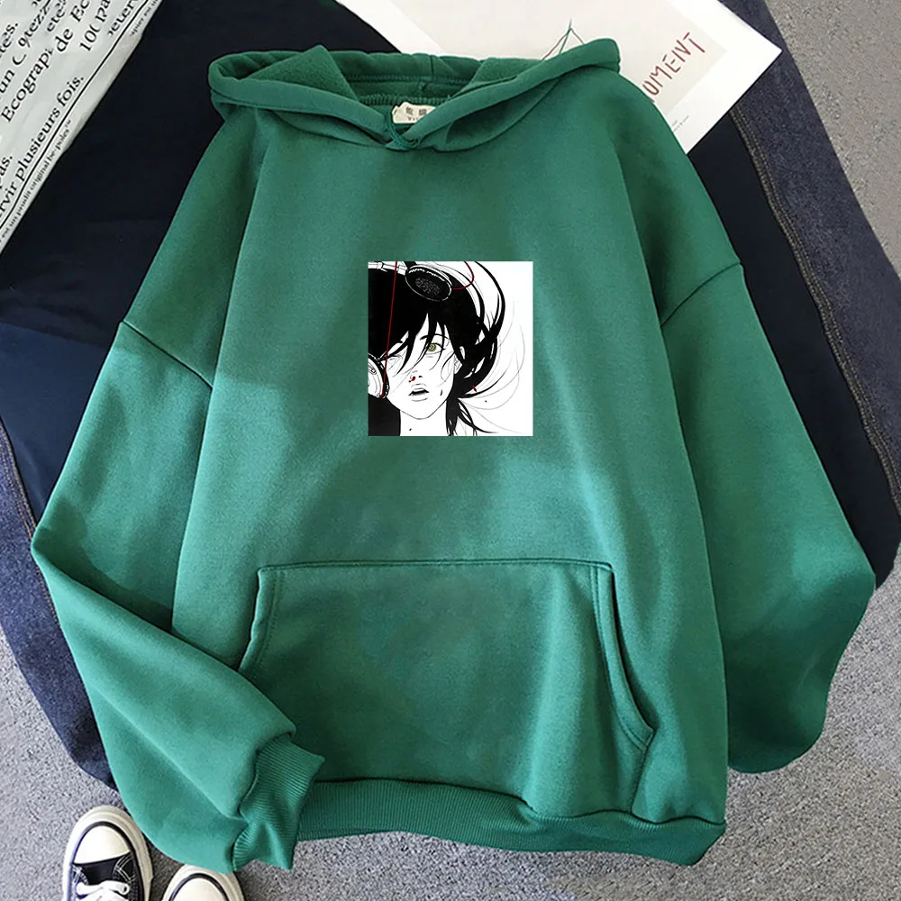 Rockband Meisje Hoodie Muziek Funko Pop Esthetische Sweatshirt Japanse Anime Print Grunge Kleding Moletom Cartoon Hoody Cute