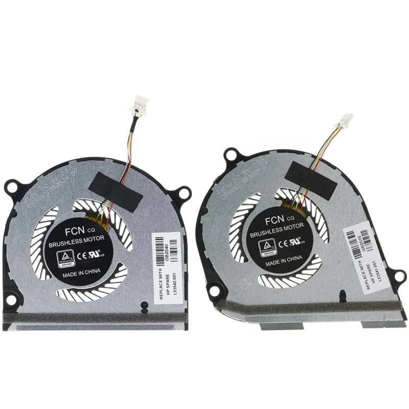 For Envy X360 15-DS 15-DR 15M-DR DR0004 15M-DS DS0011 TPN-W142 PC Cooling Cooler Fan L53542-001 L53541-001 Computer CPU GPU Fans