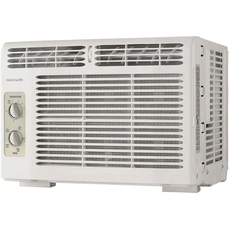 Frigidaire Ffra051wae Raam-Gemonteerde Kamer Airconditioner, 5,000 Btu Met Temperatuurregeling En Gemakkelijk Te Reinigen Wasbaar Filter