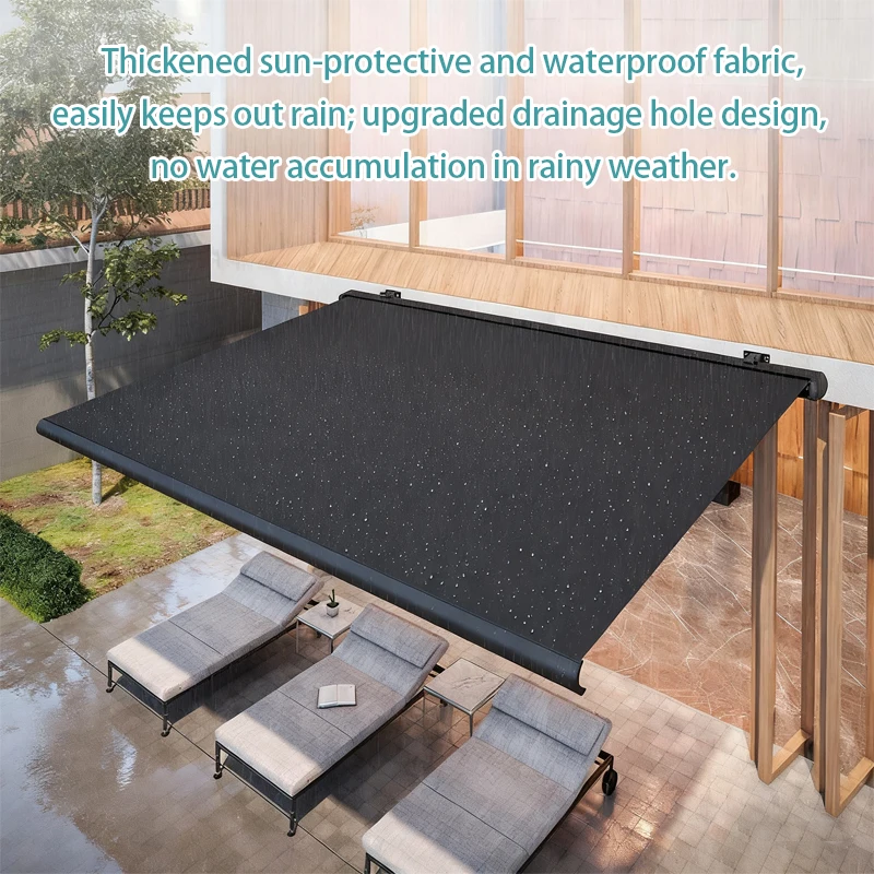 Heavy Duty Modern Luxury Gazebo Waterproof Aluminum Alloy Frame Metal Roof With Drainage System Outdoor Garden