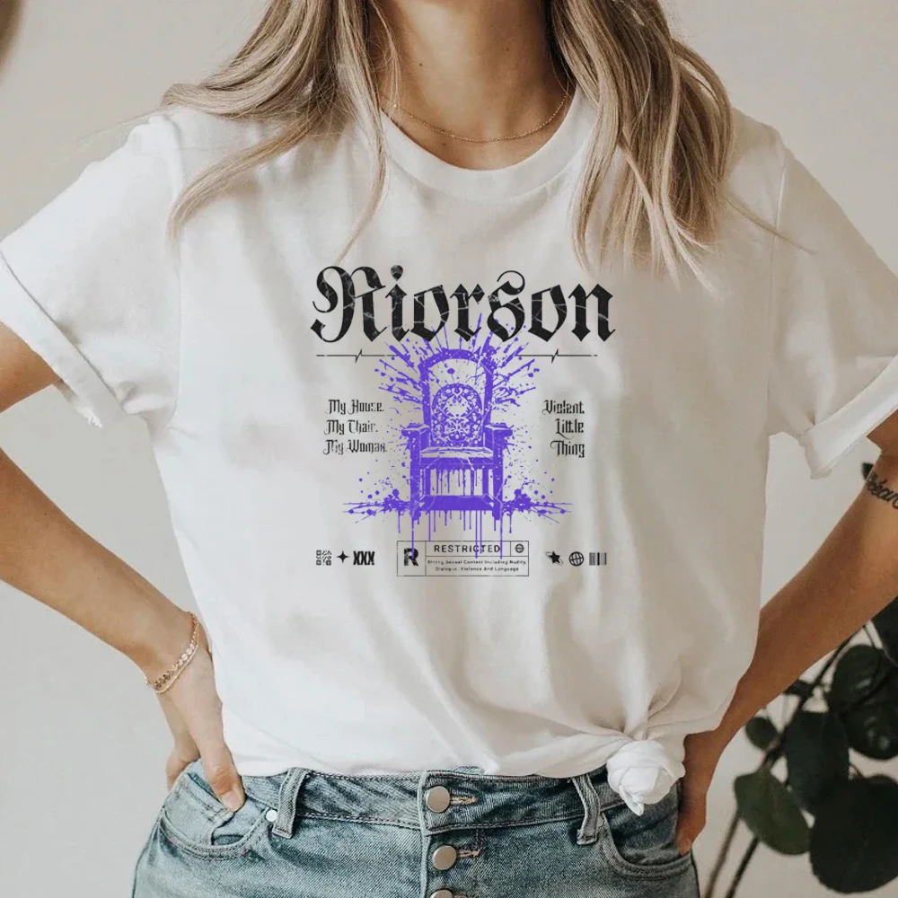 Riorson House Shirt Licensed Fourth Wing Merch My House My Chair My Woman T-shirt Xaden Violet Rebecca Yarros Iron flame Shirt