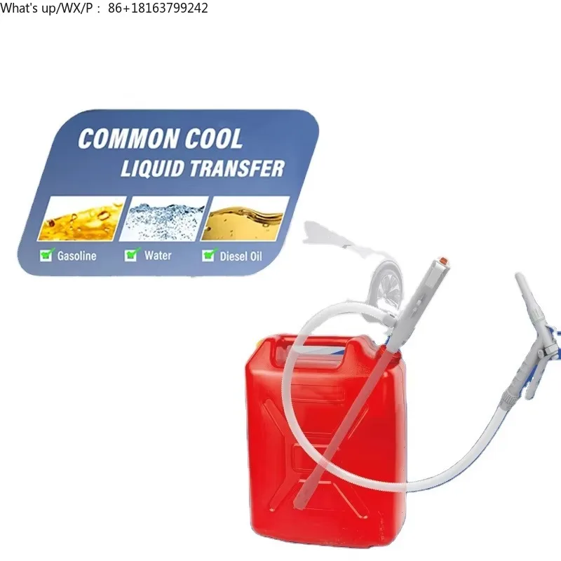 

AUTO-STOP High-Pressure Electric Portable Pump Steel Aluminum Di esel Fuel Oil Transfer Battery Operated Screw for Food Oil