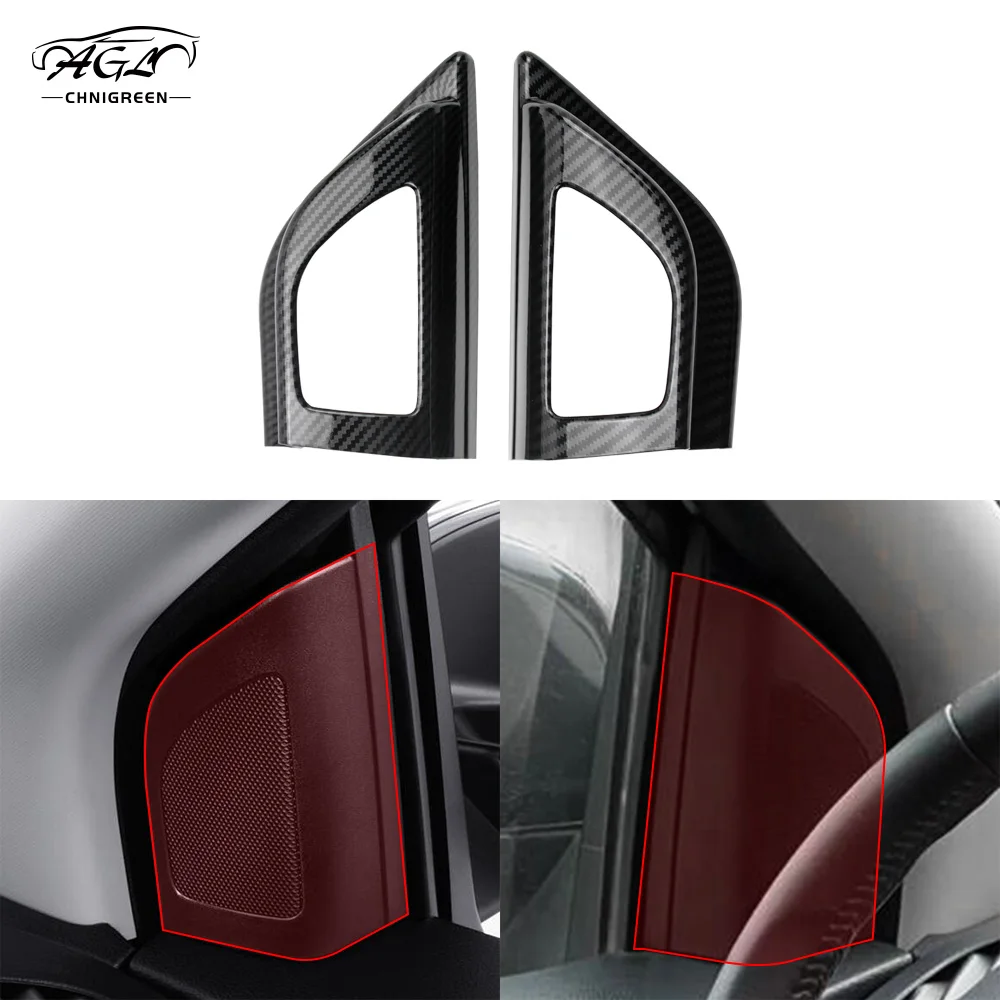 

2 шт. накладки на рамки динамиков под карбон для Mazda BT-50 BT50 2010-2020