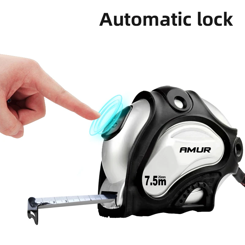 3M 5M 7.5M 10M Tape Measure Precision Durable ABS Case Measuring Ruler Measuring Tape Woodworking Portable Measuring Tool