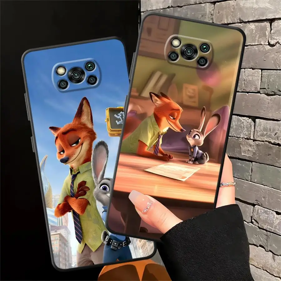 ديزني جودي نيك حافظة لهاتف شاومي بوكو C65 F3 F4 F5 M3 M4 Pro C51 C50 X3 X4 X5 M5 غطاء خلفي ناعم #4