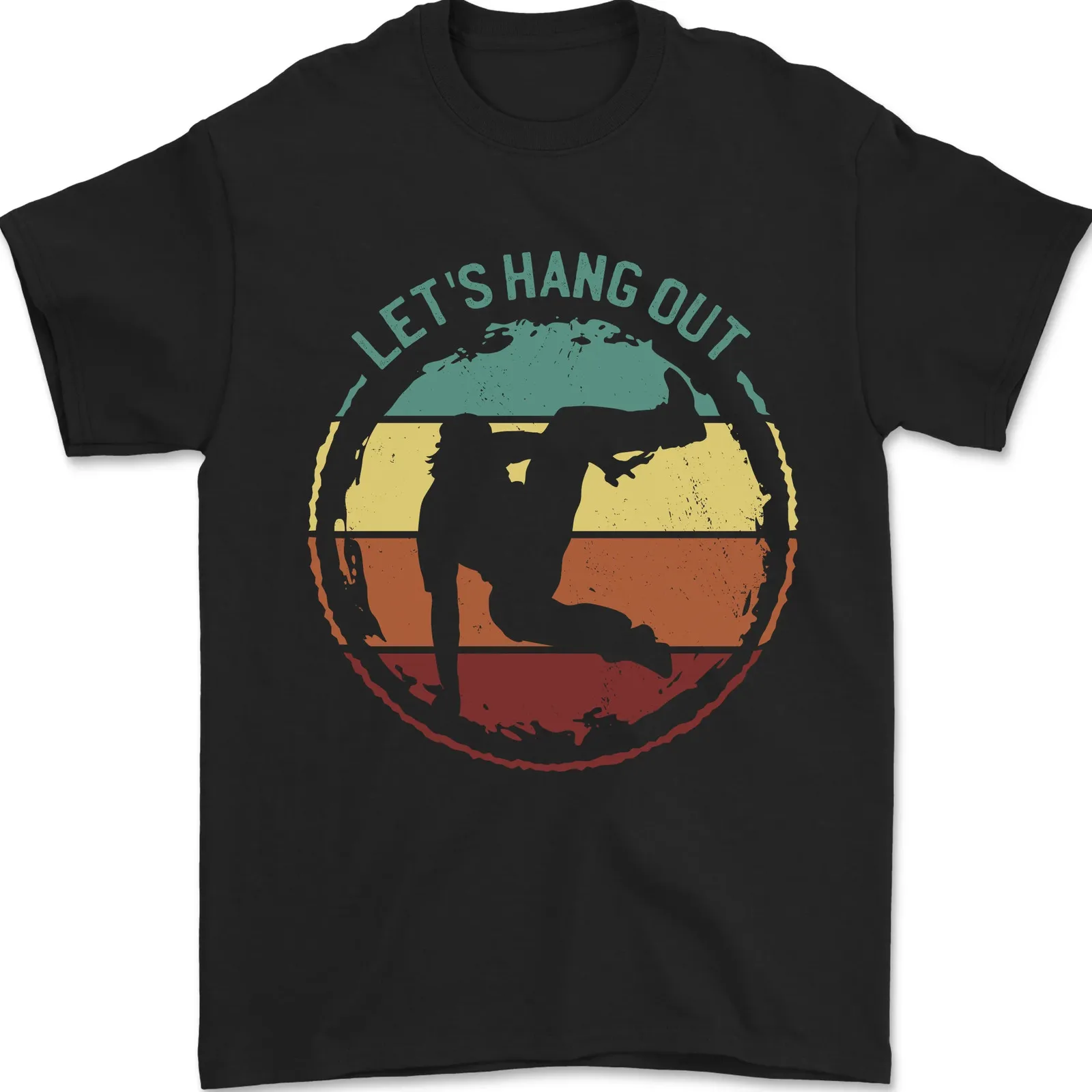 Cotton Men's T-shirt - Parkour Let's Hang Out Tee