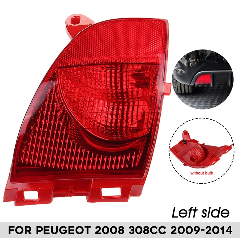 New-Car RHD Rear Bumper Light Tail Lamp Brake Light For Peugeot 308CC C3 2008 Citroen C3XR 2009-2014 Left & Right