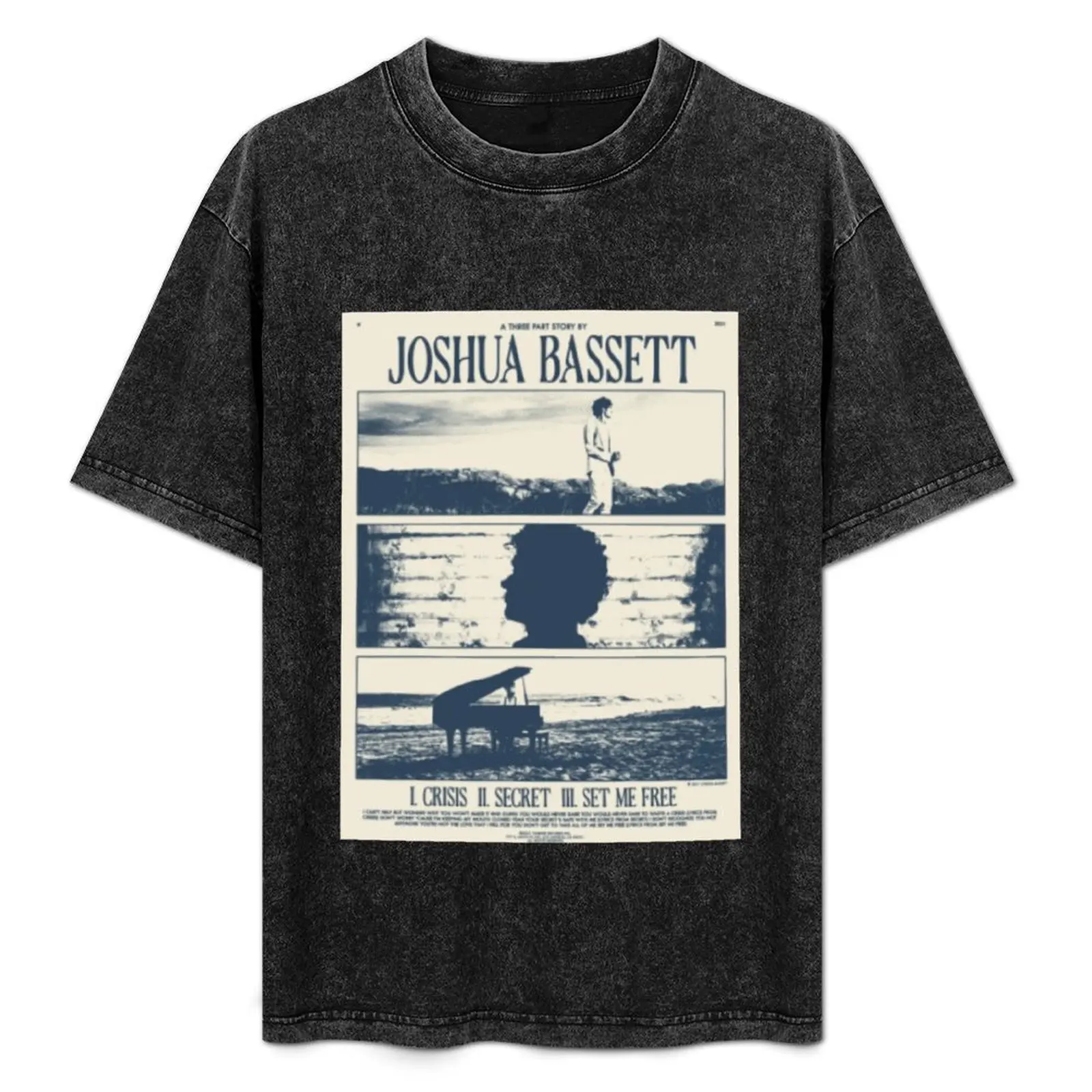 

Joshua bassett T-Shirt Sports Casual Breathable Tee Shirt
