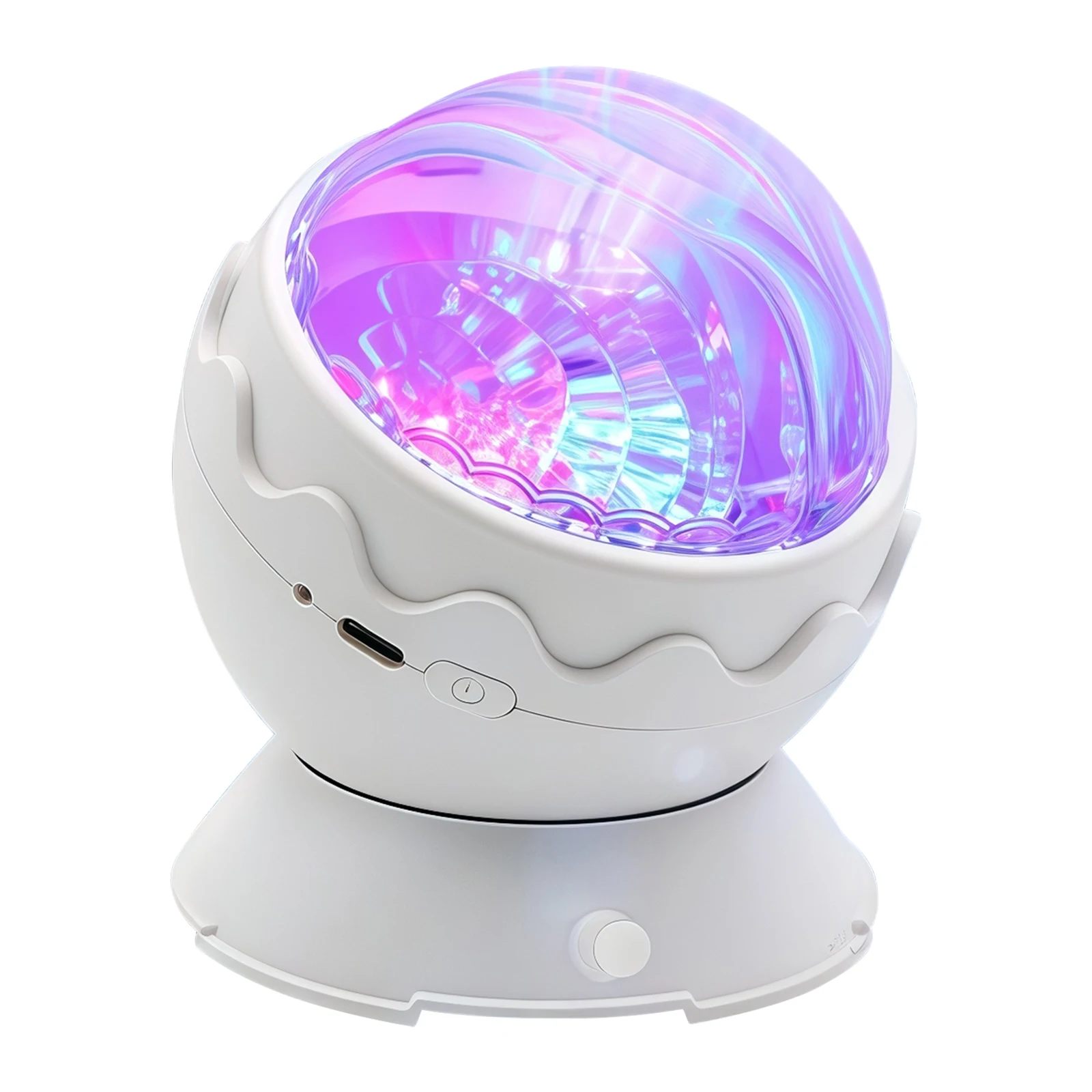Proiettore Northern Light Dinosauro a forma di uovo Umore Illuminazione ambientale Alimentato tramite USB Lampada per proiettore Galaxy 2 in 1 per regalo per bambina