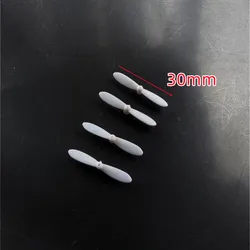 4pcs=2A+2B 8 colors option For CX-10 V676 Q4h111 WQ100 3cm 30mm 0.75mm Propellers Main Blades Mini Quadcopter