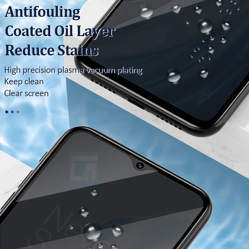 1-3PCS Anti-spy Privacy Screen Protector for OnePlus Ace 2V 10R 10T 9RT 9R 8T 7T 6T Nord CE 3 2 Lite 2T Ceramic Protective Film