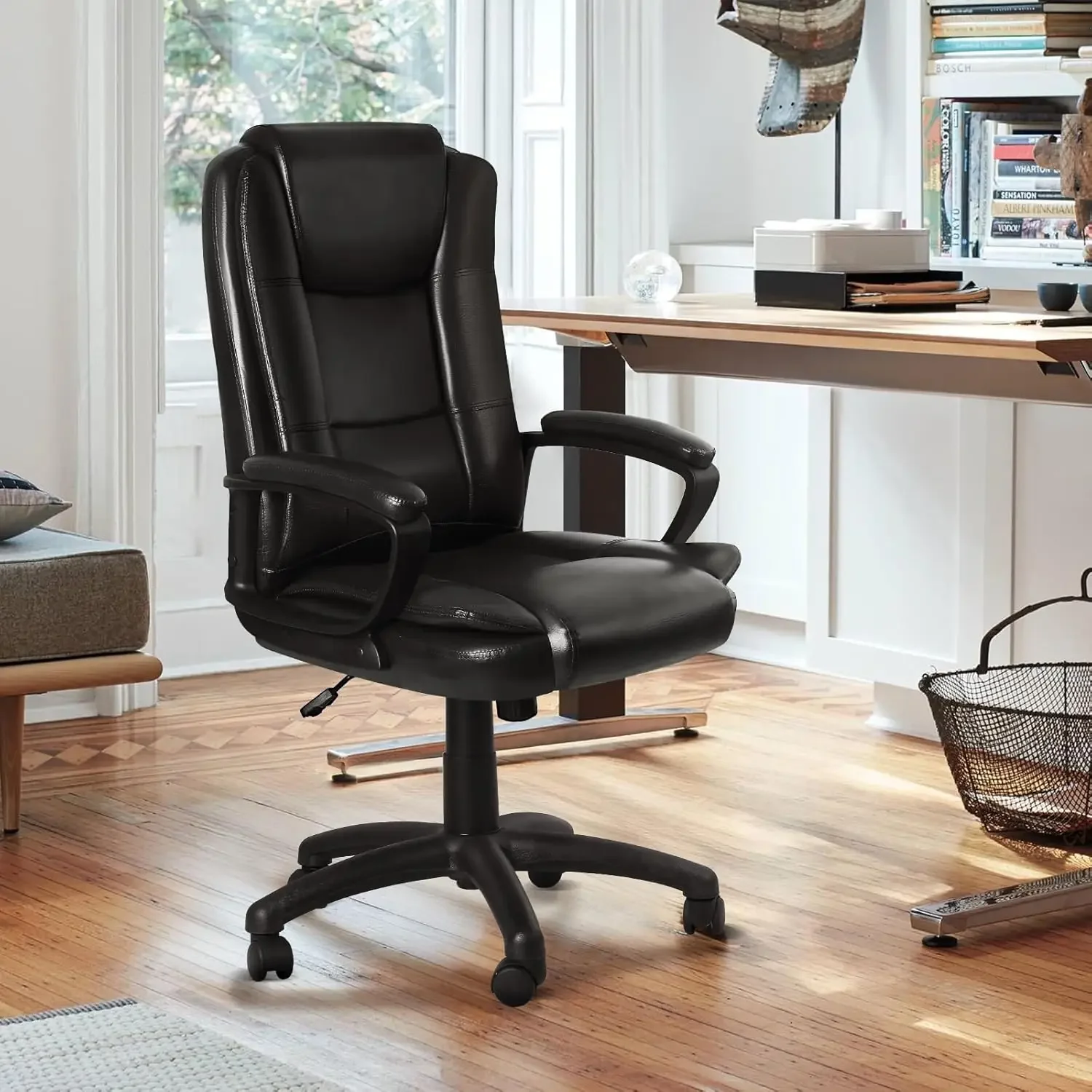 Home Office Chair, Big and Tall Chair Heavy Duty Design, Ergonomic High Back Cushion Lumbar Back Support, Computer