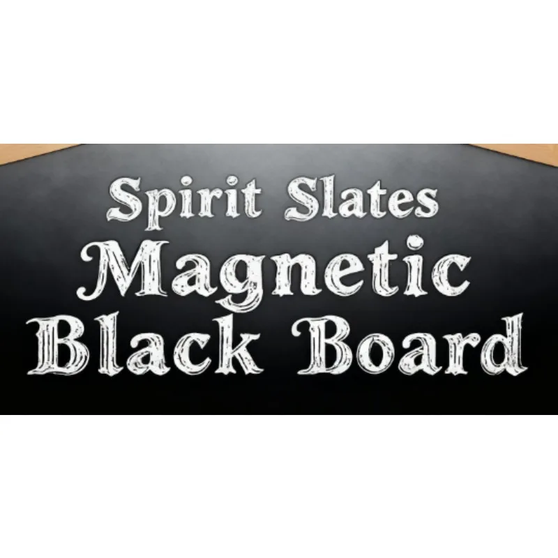 Spirit Slates Magnetic Ghost Black Board | Mentalism Magic Trick Stage Illusion Gimmick Accessory for Magicians