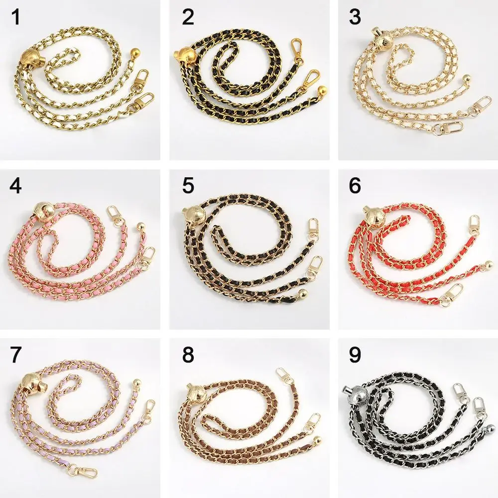 Bag Chain Small Golden Balls Non-fading Metal Adjustable Length Replacement Shoulder Strap High-end Shoulder Strap Accessories