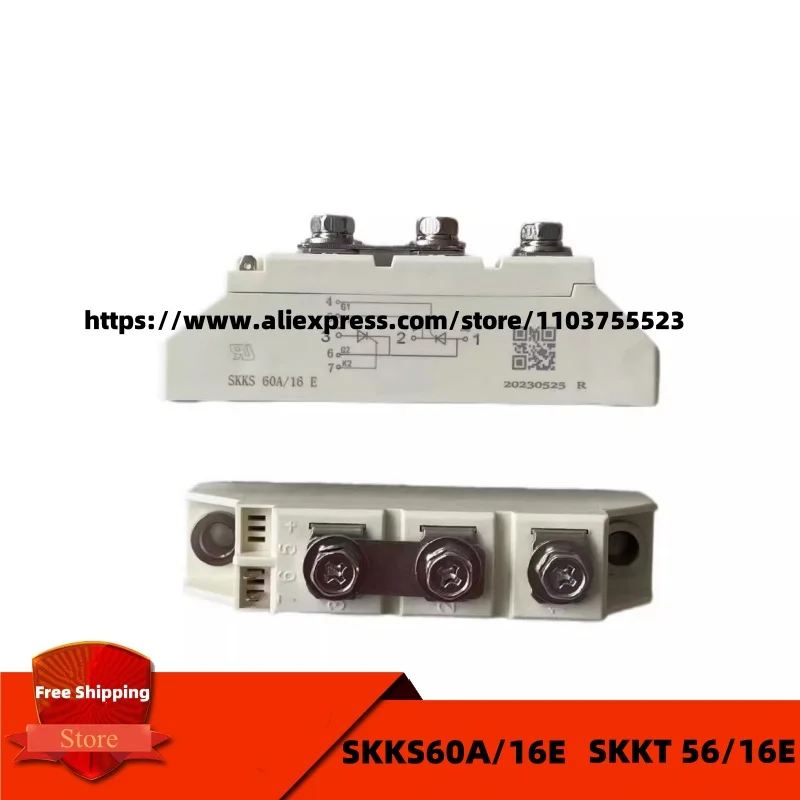 

SKKS60A/16E SKKT 56/16E New original module