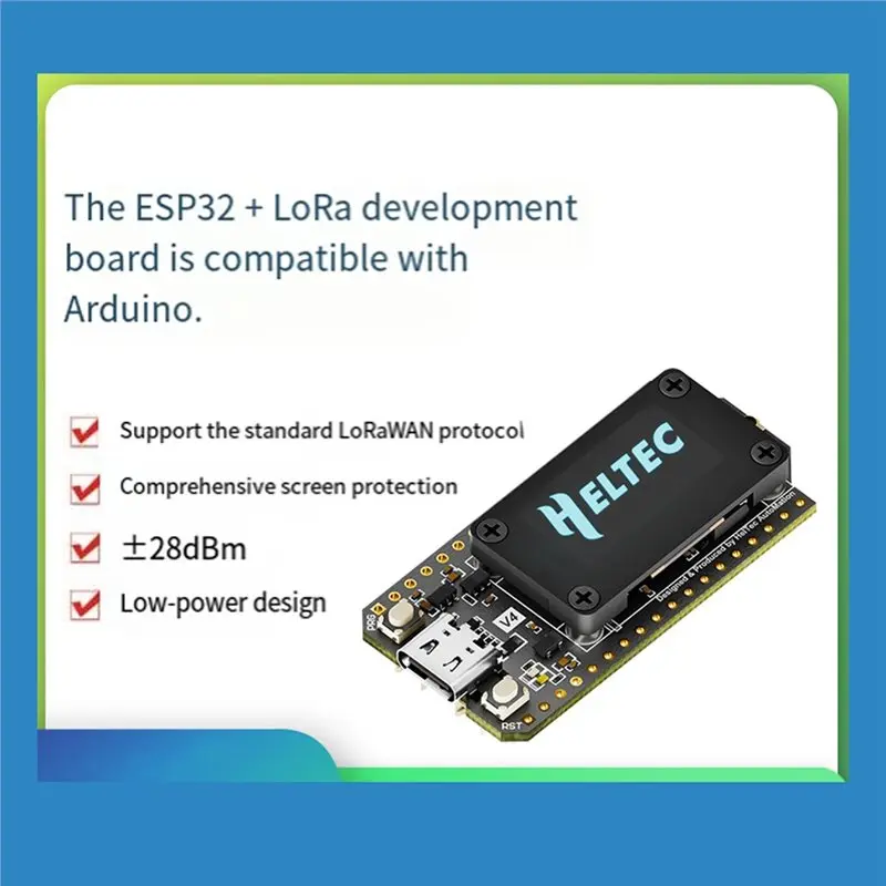 ABZW Meshtastic Lora 32 V4 Dev-Board 2 Pieces ESP32 SX1262 0.96 Inch OLED Solar Power Mesh Network Wifi Lora BLE