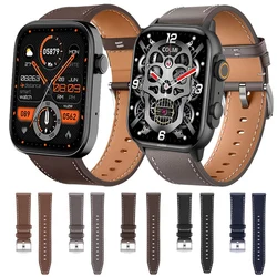 20 22mm Leathe cinturino per orologio per COLMI P71 P73 Smartwatch Band per COLMI C81 M42 C61 C60 I31 V70 V68 P28 cinturino Casual