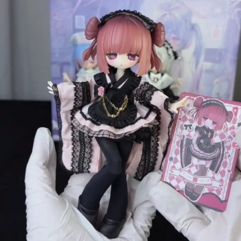 

Новая асимметричная серия Xiazhongshi 1/12 Bjd, слепая коробка Kawaii, аниме, подвижная фигурка для девочек, рождественские украшения, подарки