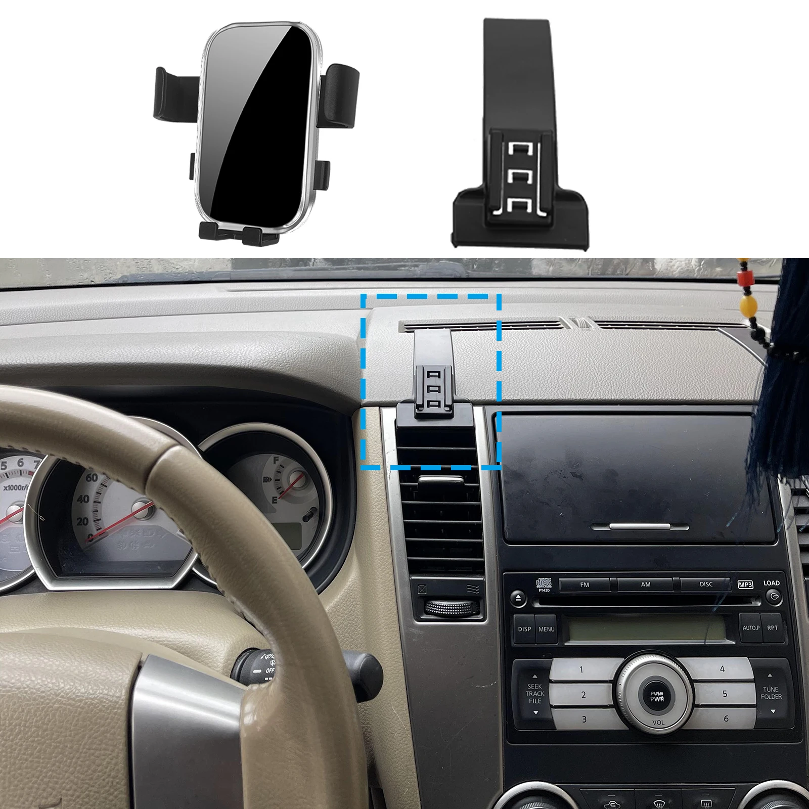 

Car Mobile Phone Holder for Nissan Tiida Latio Versa Trazo C11 2006-2008 2009 2010 Stand Auto Accessories GPS Bracket Navigation