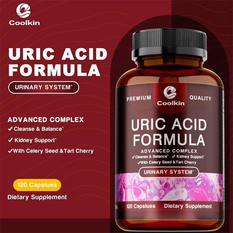 

Uric Acid Cleanse Formula - Supports Joint and Kidney Health, Balances Uric Acid Levels, Promotes Metabolism and Boosts Immunity