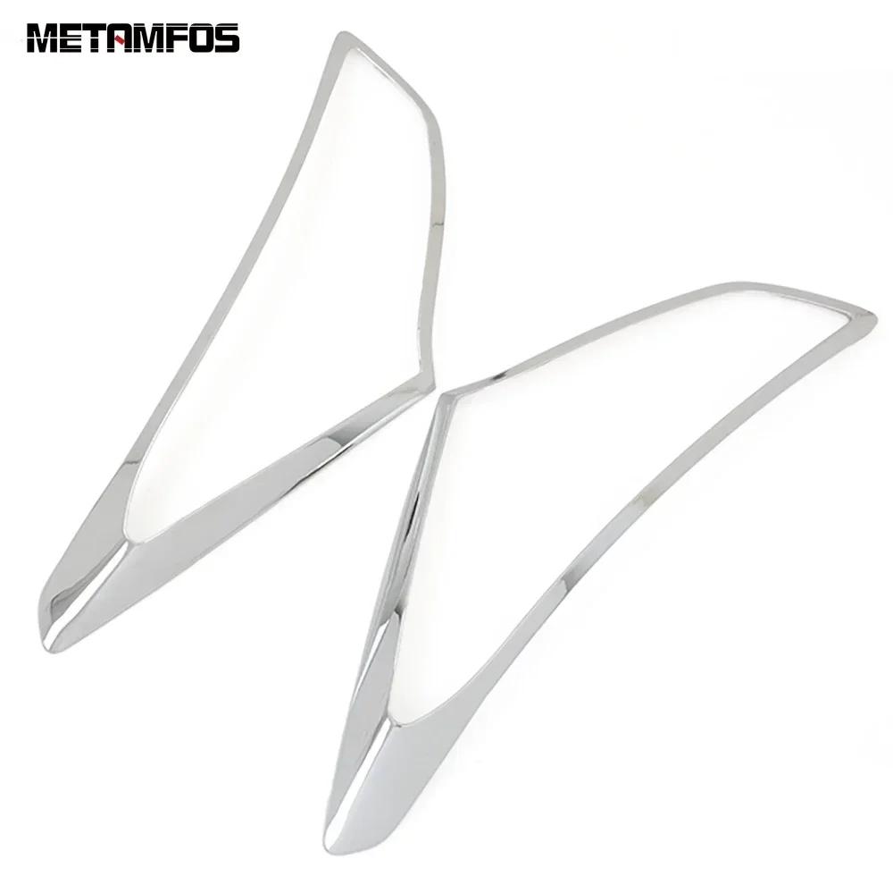 

Накладка на фару для Hyundai Santa Fe 2013-2015 2016 2017, хромированная защита для фар, аксессуары для стайлинга автомобилей