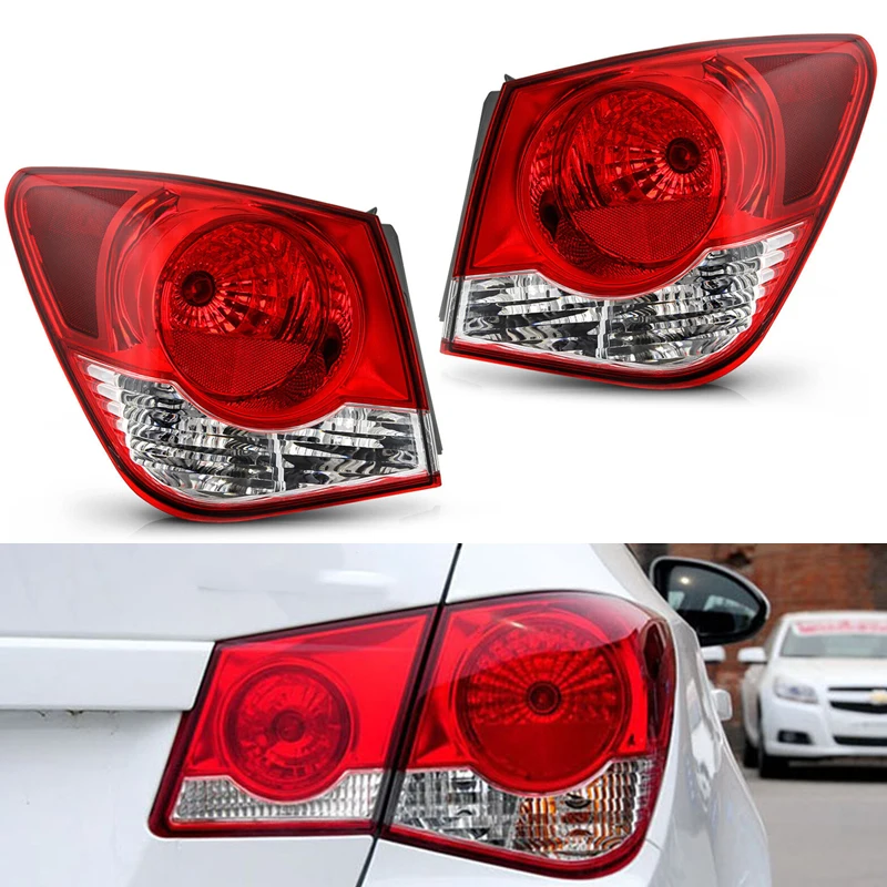 

Pop Halogen Rear Tail Light For Chevrolet Cruze 2011-2015 Warning Brake Stop Fog Lamp Turn Signal Light Car Accessories