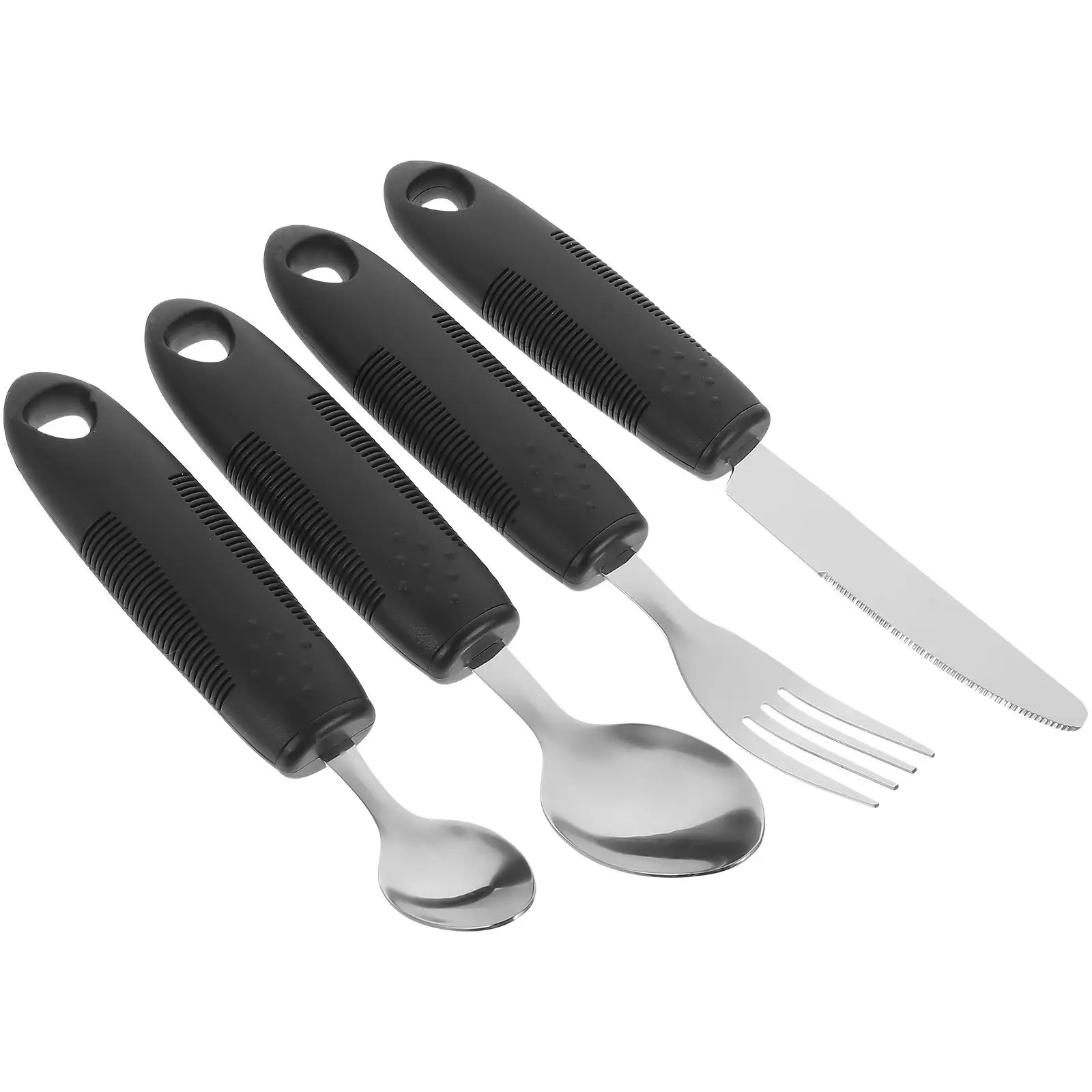 Handicap Accessories for Daily Living Elderly Tableware Serving Utensils Shockproof Tremble Products