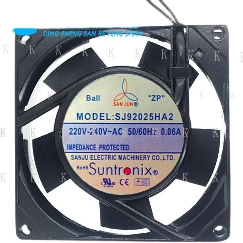 C  FOR SANJUN SJ92025HA2 AC 220-240V 0.06A 9CM Axial Cooling Fan
