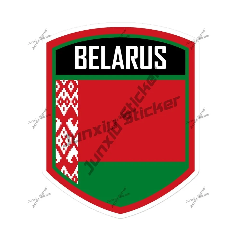 

Belarus Flag Stickers Decoration Waterproof Cover Scratches Exterior Pvc Boat Accessories Style For Car Body Windows Automobil