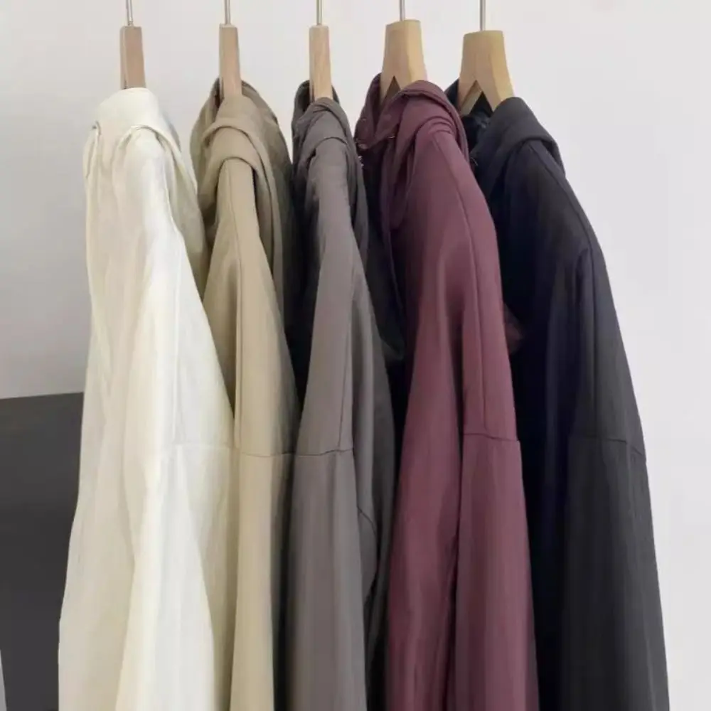 الرباط ملابس الحماية من الشمس طويلة الأكمام طويلة الأكمام سريعة الجافة السترات النساء المضادة للأشعة فوق البنفسجية الكورية نمط Sunblock الملابس معطف