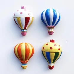 Turkey Cappadocia tourism memorial decoration craft gift three-dimensional painted hot air balloon magnet refrigerator sticker