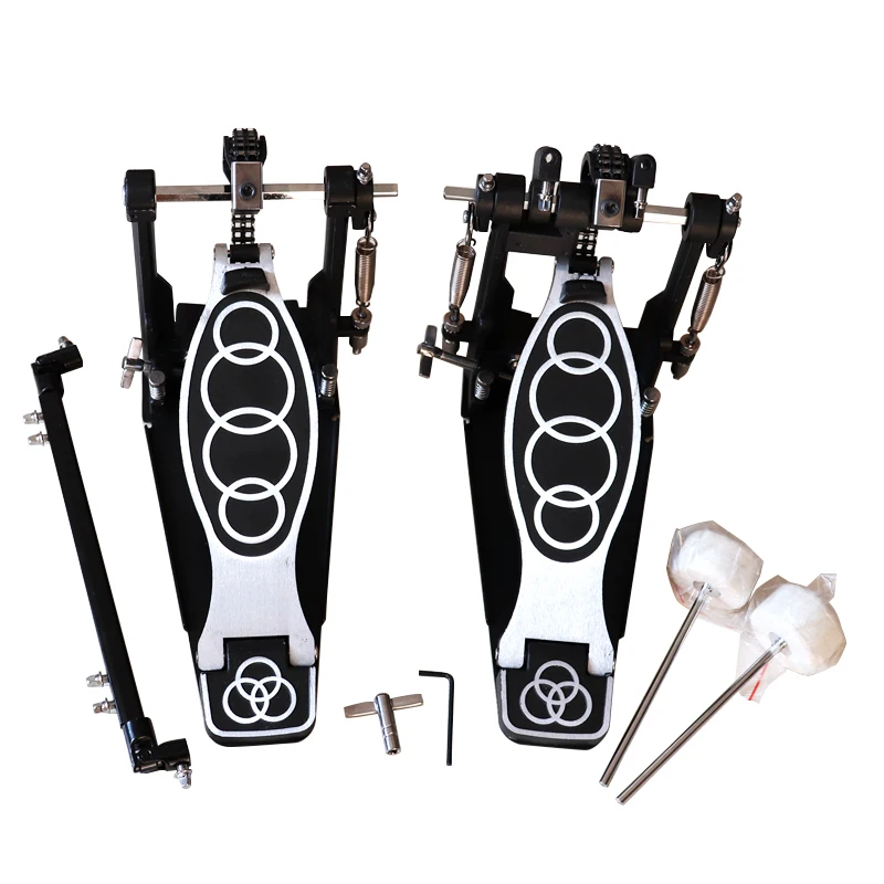 Drum Set Double Pedal Ring Pattern Double Drum Pedal