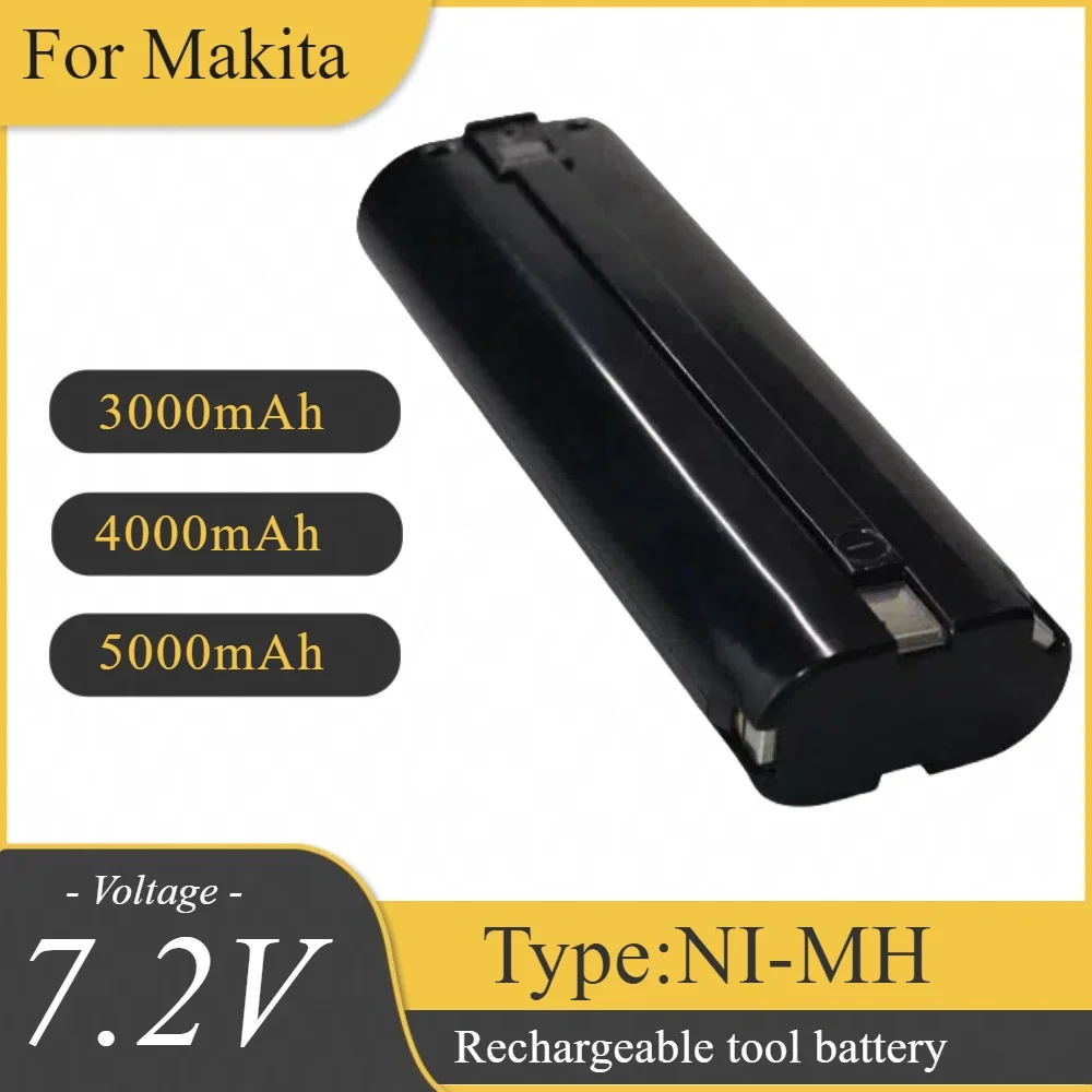 

For Makita 7.2V 3000/4000/5000mAh Battery，Compatible 7000 7002 7033 191679-9 192532-2 192695-4 632002-4 632003-2 E Power Tool