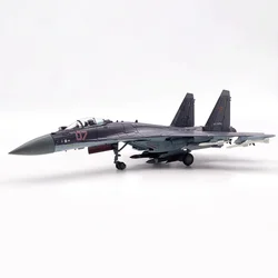 Diecast 1:100 Scale Russian Su-35 fighter jets Alloy Finished Simulation Model Static Decoration Souvenir Gifts For Adult Boy