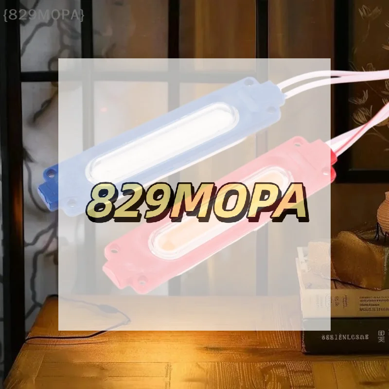 Feux de signalisation de véhicule 12V, 1 à 2 pièces, COB Strobe rouge bleu pour voiture, moto, vélo, éclairage décoratif de calandre