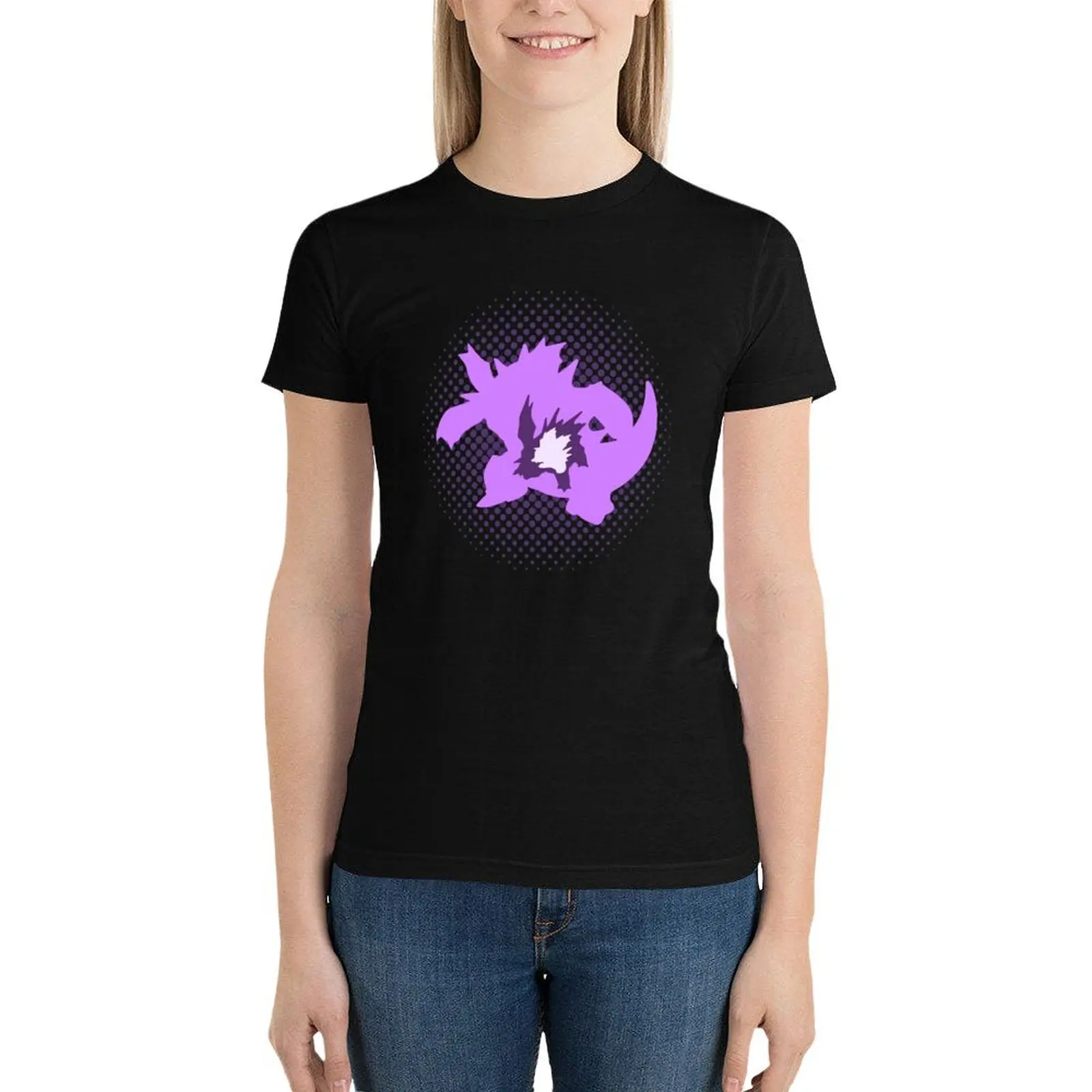 T-shirt Poke Nidoking Evolution pour hommes et femmes, vêtements vintage, chemisiers d'été, grandes tailles, 2024