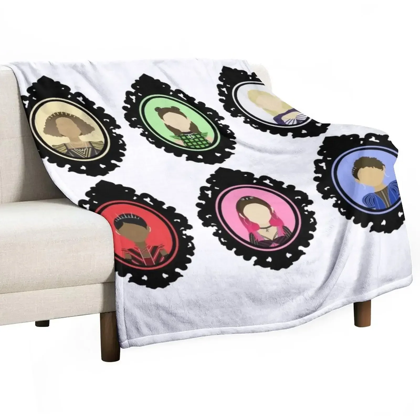 

We're SIX!|Six the Musical Throw Blanket Portable Lightweight Blanket for Travel Camping