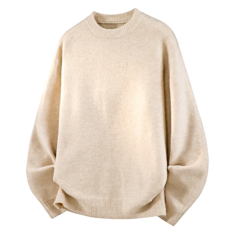 

Men's Classic Crew Neck Sweater | Oversized Knit | Multi - Color | Soft Comfort | Casual Style | Layer - Friendly | Daily Wear