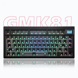 GMK81 hot-swappable Mechanical keyboard kit Bluetooth 5.0 2.4G Wireless RGB Backlit Gasket-mounted Support for VIA Customized