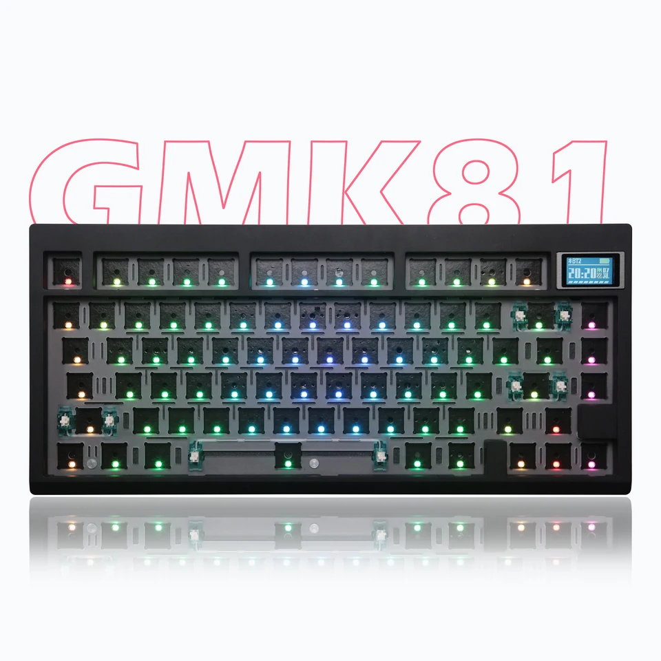 GMK81 hot-swappable Mechanical keyboard kit Bluetooth 5.0 2.4G