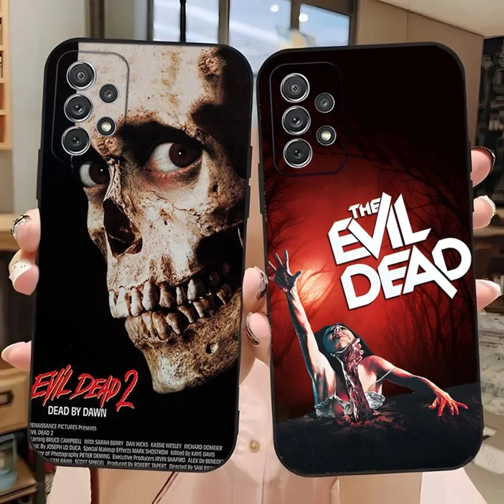 Horror Movie Evil Dead Phone Case For Samsung Galaxy A13,A21s,A22,A31,A32,A52,A53,A71,A80,A91 Soft Black Phone Cover