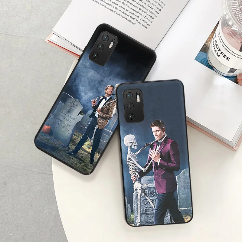 Soft Case for Xiaomi Redmi 10 10c 9a 9t 9 8 Note 11 Pro 5G 11s 11e 10 10s 11t 9s Supernatural Black Silicone Phone Cases Cover