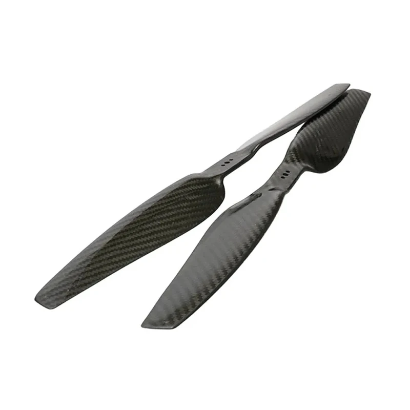 1Pair 1865 18inch Two-blade Propeller Dia.4mm Center Hole Balsa Wood Composite Paddle RC Plant Protection Drone CW CCW Props