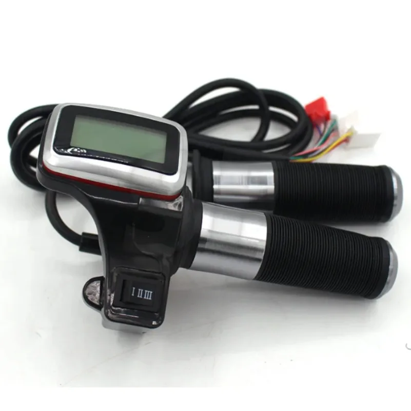 Modification Parts Electric Car LCD Power Display Turn Handle Throttle Accelerator Handlebar For Citycoco Electric Scooter