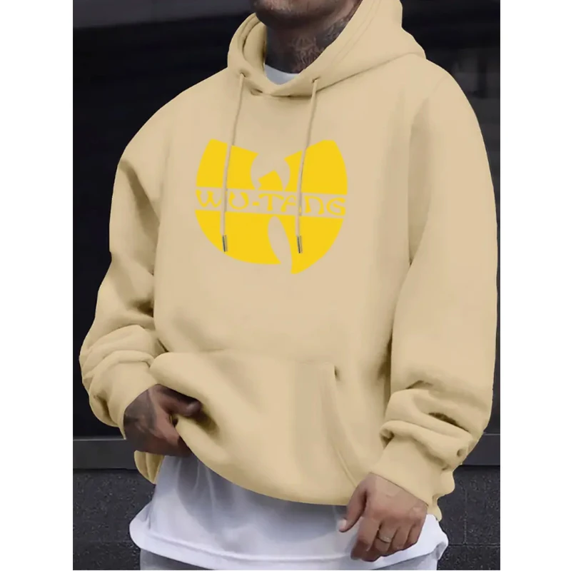 الهيب هوب السنوات 90 وو عشيرة T-tangs هوديي الرجال النساء عادية الخريف الشتاء خمر هوديس الصوف طويلة الأكمام قمصان سويت شيرت بقلنسوة #3